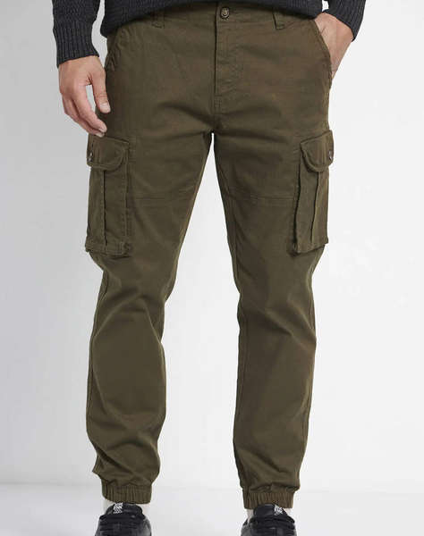 FUNKY BUDDHA Pohodlné cargo kalhoty