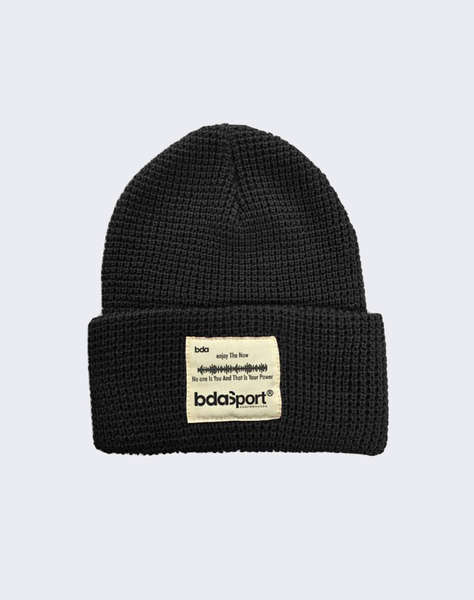 BODY ACTION WAFFLE KNIT BEANIE HAT