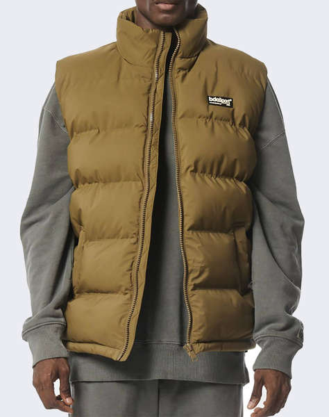 BODY ACTION MEN''S PUFFER VEST