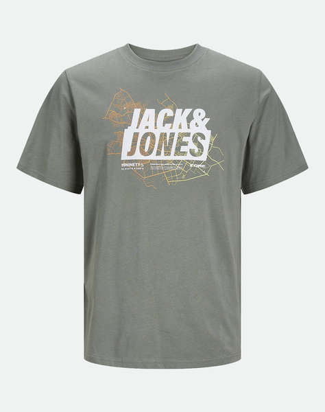 JACK&JONES JCOMAP LOGO TEE CREW NECK JNR