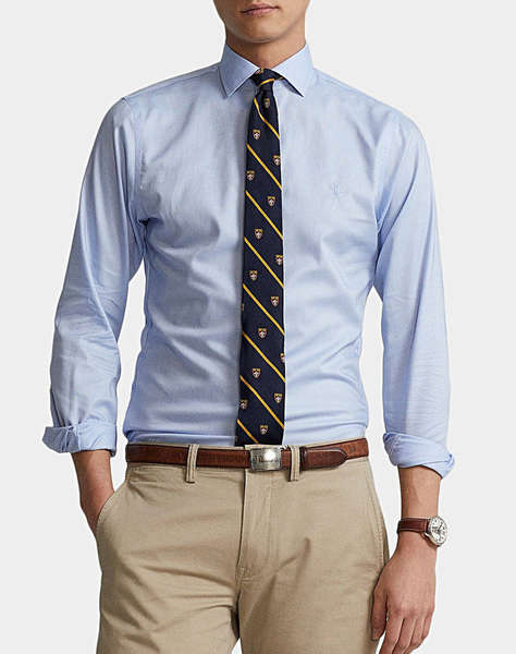 RALPH LAUREN S EST PPC NK-LONG SLEEVE-DRESS SHIRT