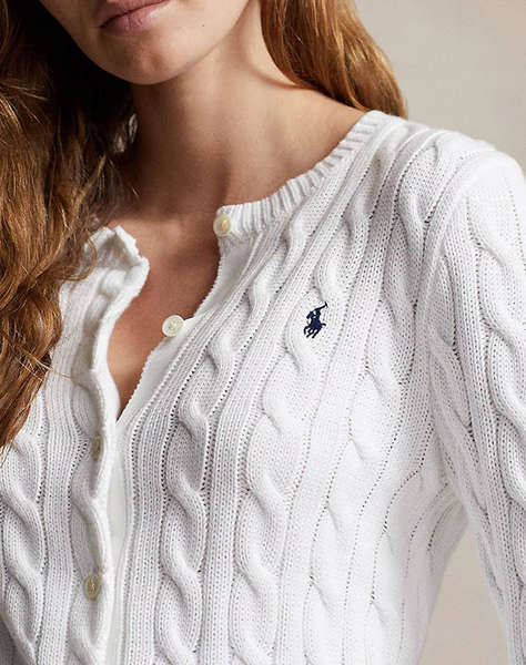 RALPH LAUREN CTTNCBLCARDI-LONG SLEEVE-CARDIGAN