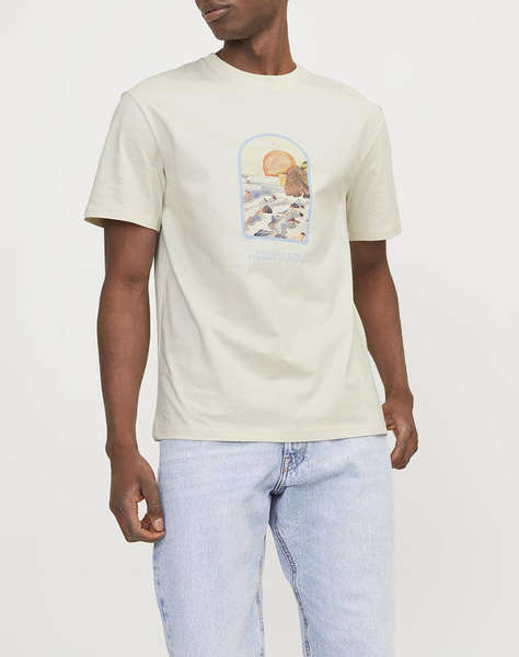 JACK &JONES JORTAMPA GRAPHIC TEE SS CREW NECK