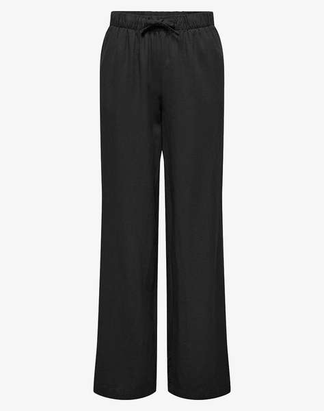 ONLY ONLCARO MW LINEN BL PULL-UP PANT CC PNT