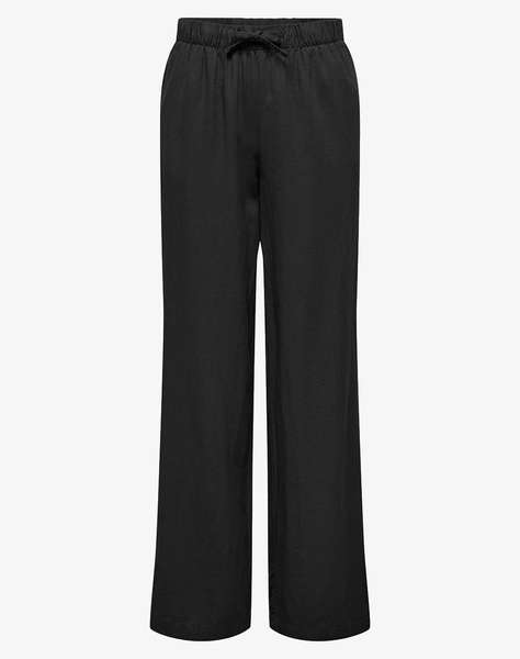 ONLY ONLCARO MW LINEN BL PULL-UP PANT CC PNT