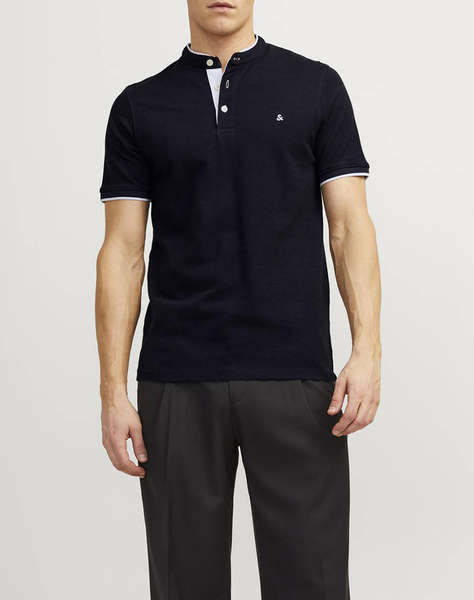 JACK&JONES JJEPAULOS MAO POLO SS NOOS