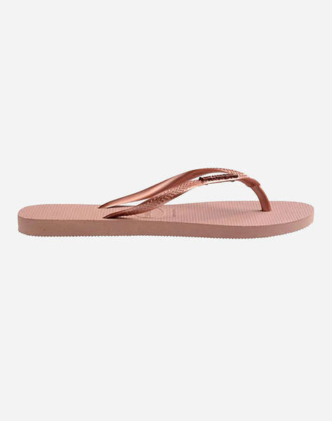 HAVAIANAS SLIM LOGO METALLIC ŽABKY