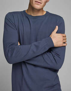 JACK&JONES JJEBASIC KNIT CREW NECK NOOS