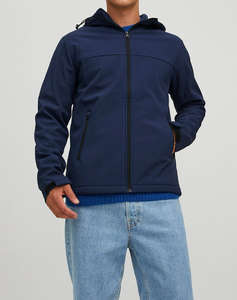 JACK&JONES JJEMARVIN HOOD SOFTSHELL NOOS