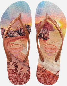 HAVAIANAS SLIM PAISAGE MACARON ŽABKY