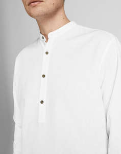 JACK&JONES JPRBLASUMMER HALF PLACKET SHIRT L/S SN