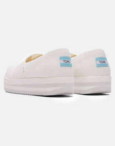 TOMS WHITE CANVAS WM ALPMID ESP