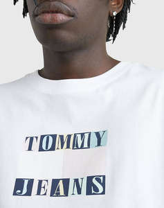 TOMMY HILFIGER TJM AOP FLAG TEE