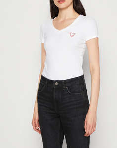 GUESS MINI TRIANGLE TEE HALENKA DÁMSKÁ