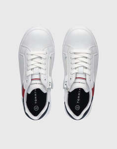 TOMMY HILFIGER FLAG LOW CUT LACE-UP SNEAKER