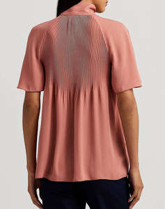 LAUREN RALPH LAUREN DRAPEY POLY GGT 122-SHIRT