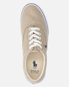 RALPH LAUREN KEATON-PONY-SNEAKERS-LOW TOP LACE