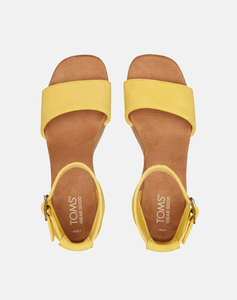 TOMS PIN YEL SUEDE WM LAILA SAND