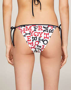 TOMMY HILFIGER CHEEKY STRING SIDE TIE PRINT