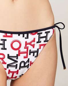 TOMMY HILFIGER CHEEKY STRING SIDE TIE PRINT