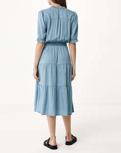 MEXX Layered dress with short sleeves